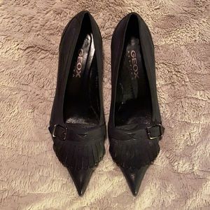 Geox shoes with kitten heal